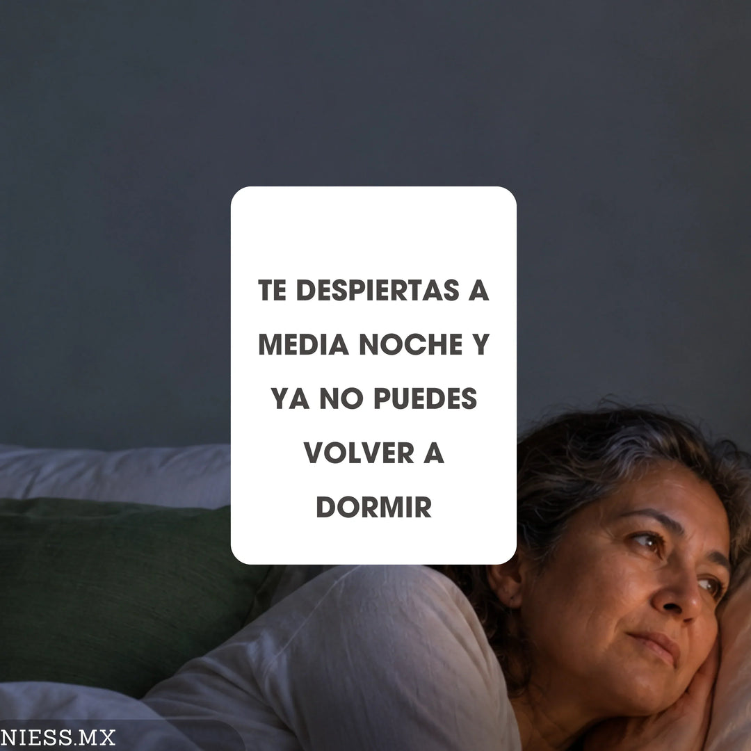 Te despiertas a media noche y ya no puedes volver a dormir: por qué pasa