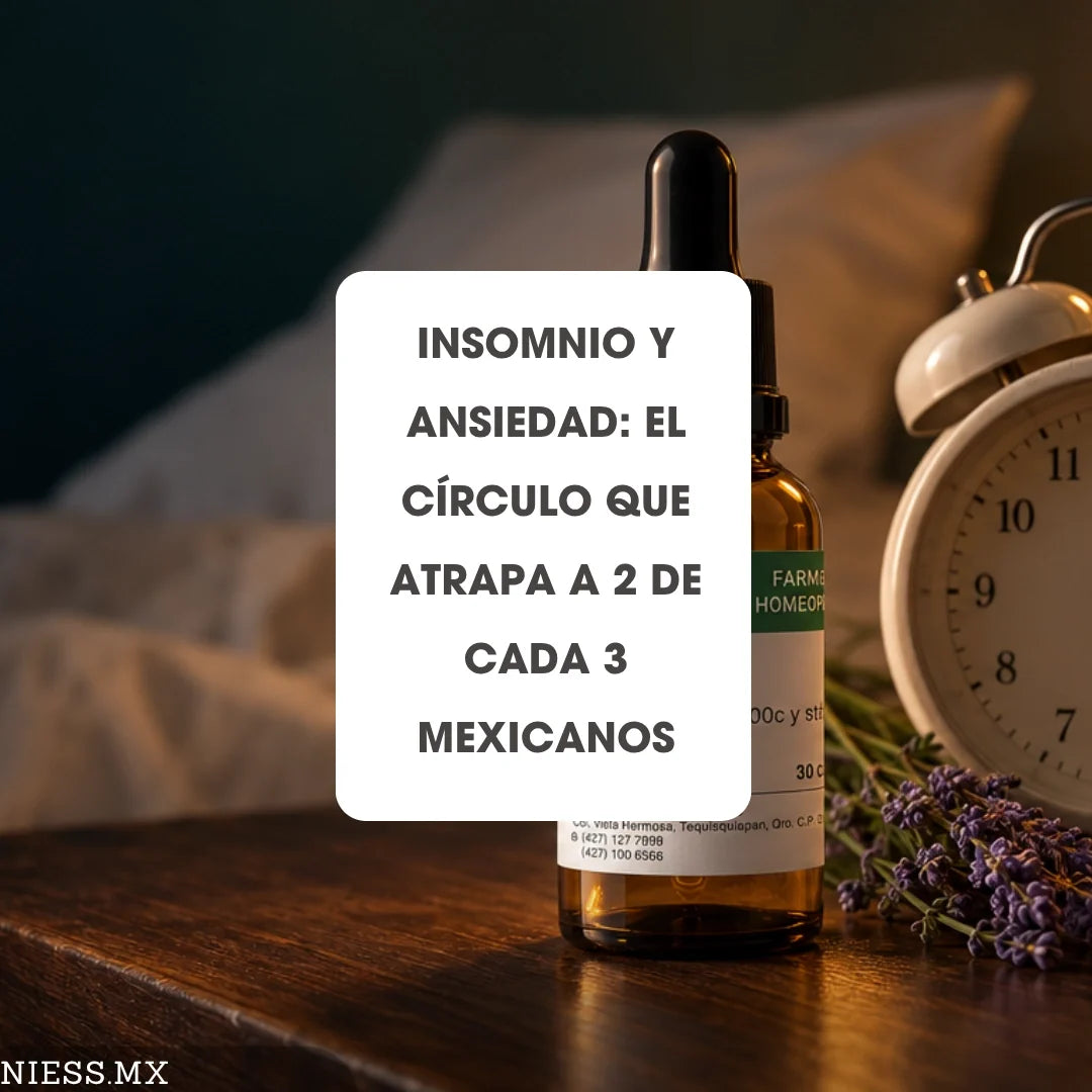 Insomnio y ansiedad: el círculo que atrapa a 2 de cada 3 mexicanos