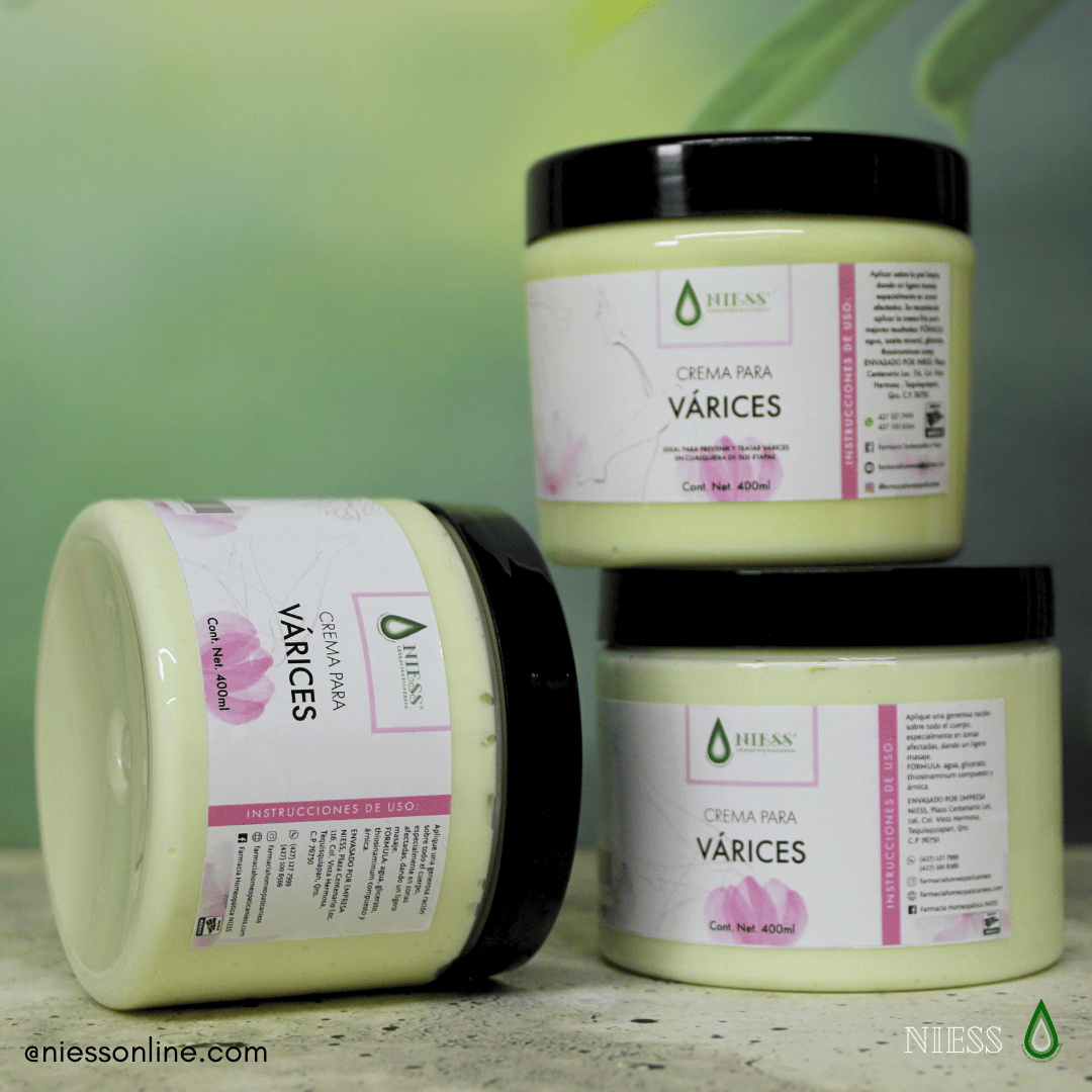 Crema para várices | +Gratis Fórmula para varices