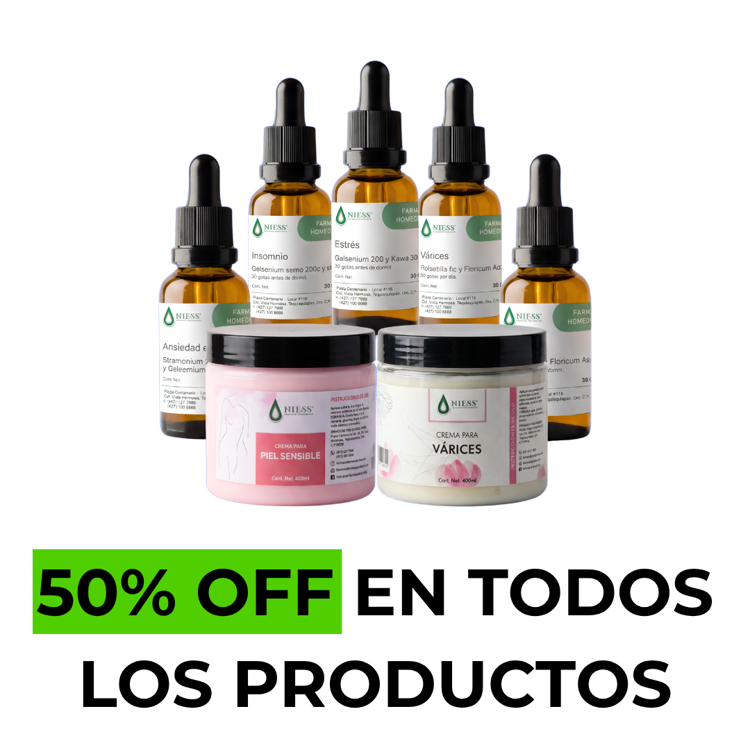 50% OFF en todos los productos.