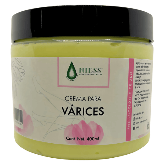 Crema para várices | +Gratis Fórmula para varices
